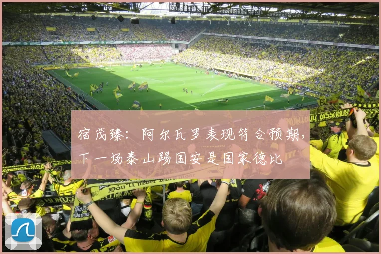 宿茂臻：阿尔瓦罗表现符合预期，下一场泰山踢国安是国家德比