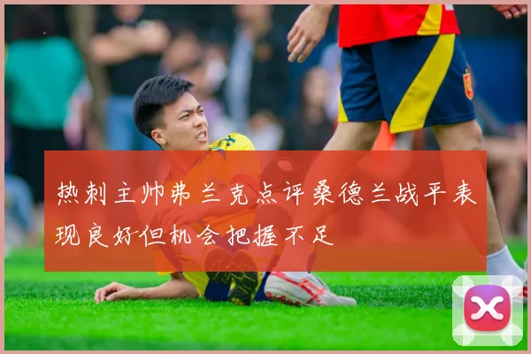 热刺主帅弗兰克点评桑德兰战平表现良好但机会把握不足